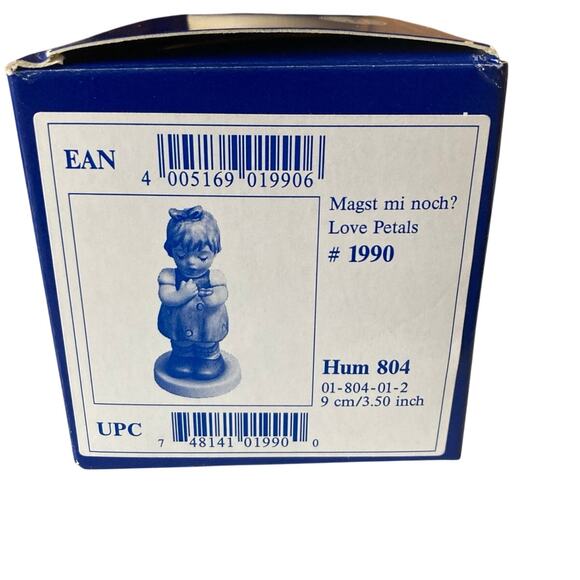 Hummel Goebel Figurine LOVE PETALS 804  TMK 8 NIB  Made in Germany   L57 LK - Picture 6 of 7